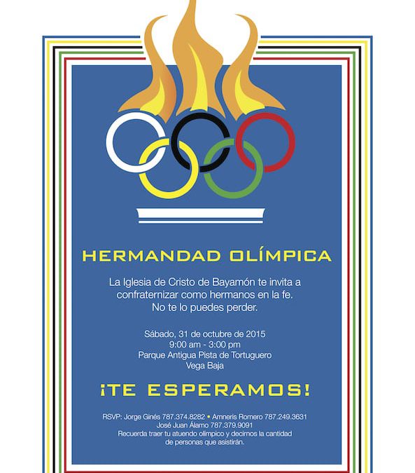 Invitación III Confraternización Bayamon 2015